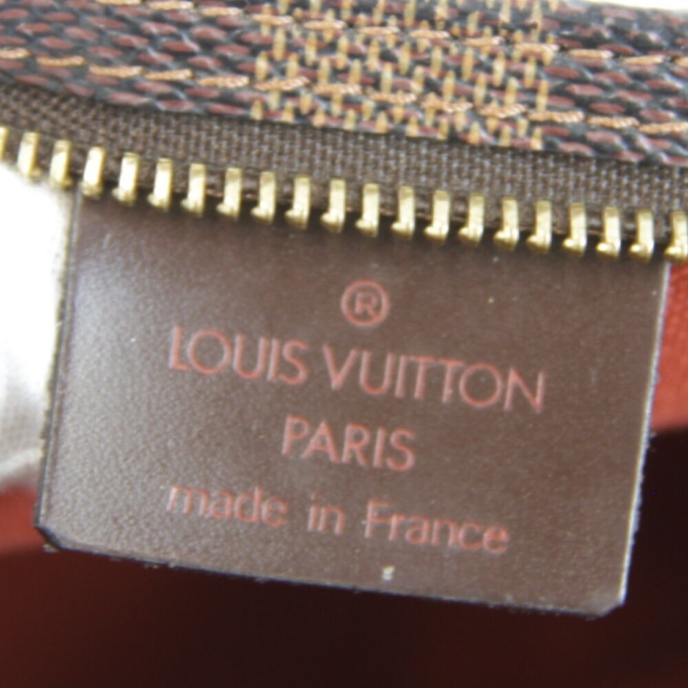LOUIS VUITTON Authentic Brown Damier Canvas Pochette Pouch - Picture 7 of 10